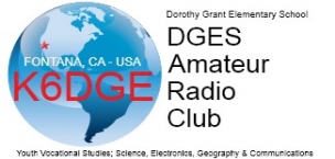 QSL card for the DGES Student Hams