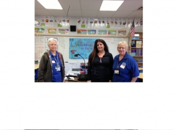 Dr. Kate and Jutti Marsh with Ms. Matheson