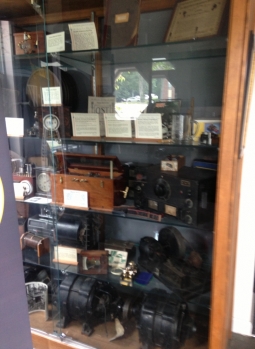 Antique radios from the early days of W1AW.
