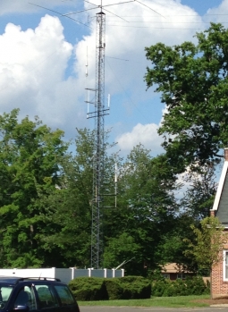 There were many antennas at W1AW.