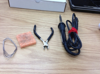 Our soldering kit!